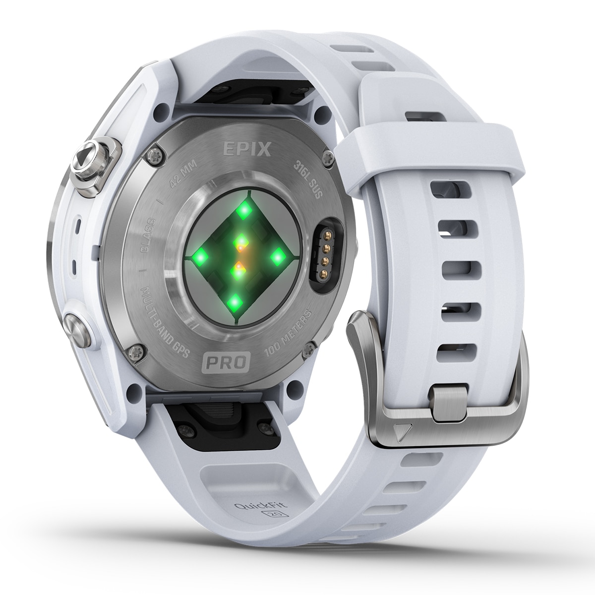 Garmin Epix Pro (Gen 2) 42 mm Smartwatch - Plata Plata-9