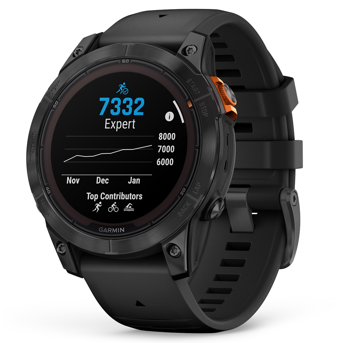 Garmin Fenix 7 Pro Solar 47 mm Gris Smartwatch Gris / Negro-1