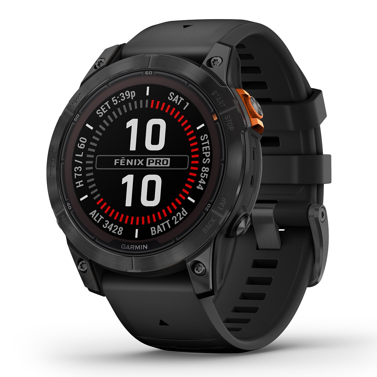 Garmin Fenix 7 Pro Solar 47 mm Gris Smartwatch Gris / Negro-3