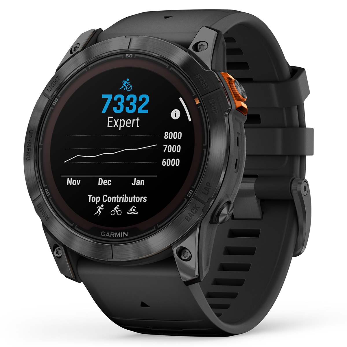 Garmin Fenix 7X Pro Solar 51 mm Gris Smartwatch Gris / Negro-1