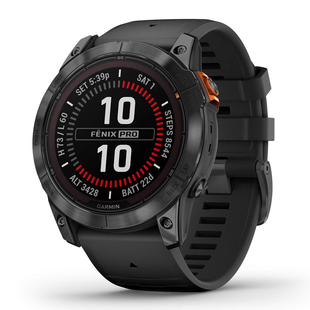 Garmin Fenix 7X Pro Solar 51 mm Gris Smartwatch Gris / Negro-5