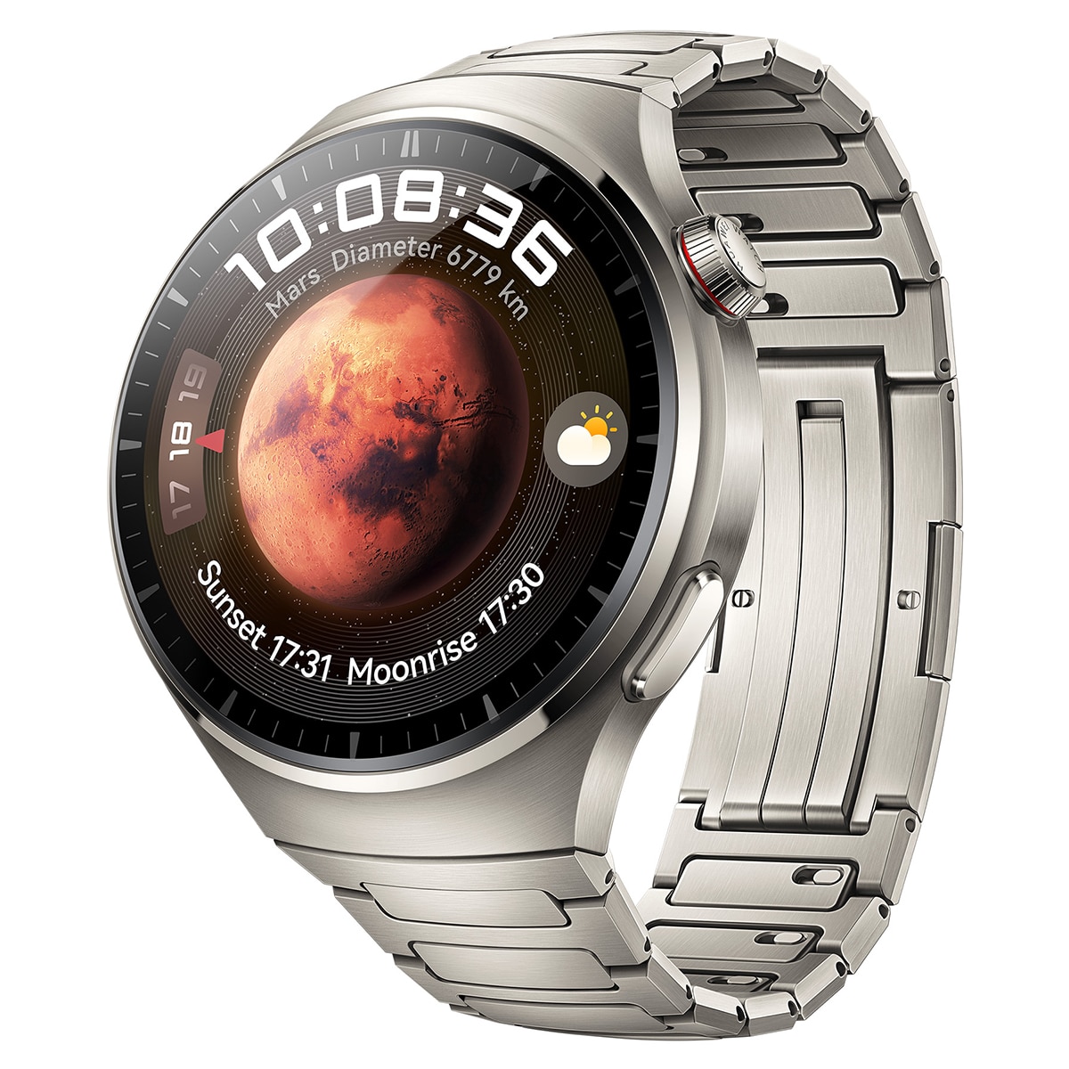 Huawei - Huawei Watch 4 Pro Titanium LTE Smartwatch.