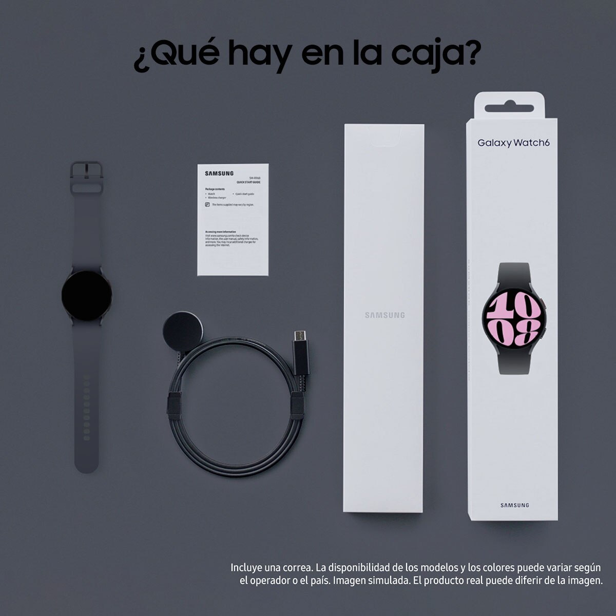 Samsung Galaxy Watch6 40mm Grafito LTE Smartwatch Grafito-5