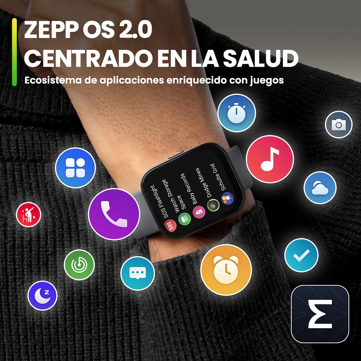 Amazfit Bip 5 Rosa Smartwatch Rosa-8