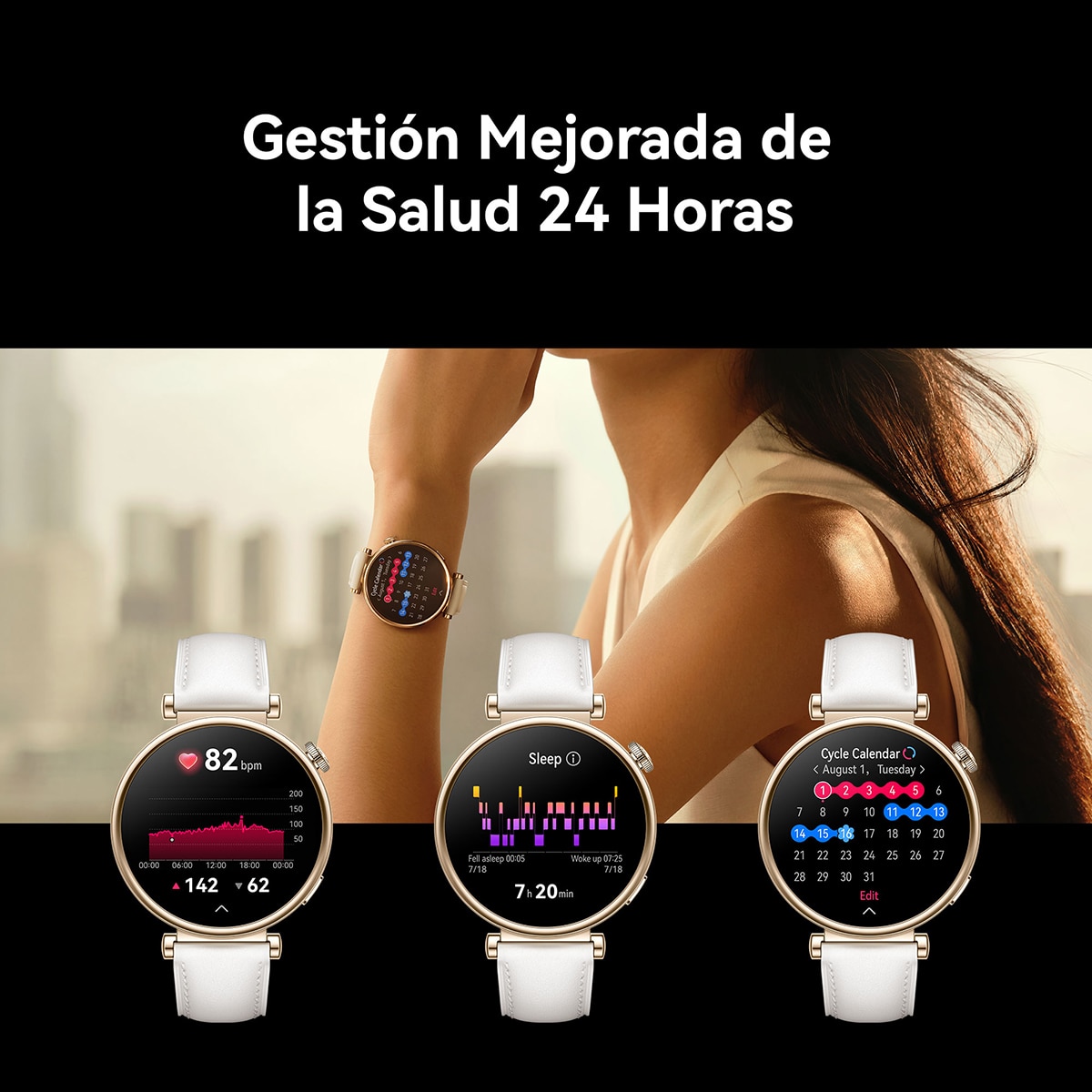 Huawei Watch GT4 41mm Classic Smartwatch - Oro Oro-6