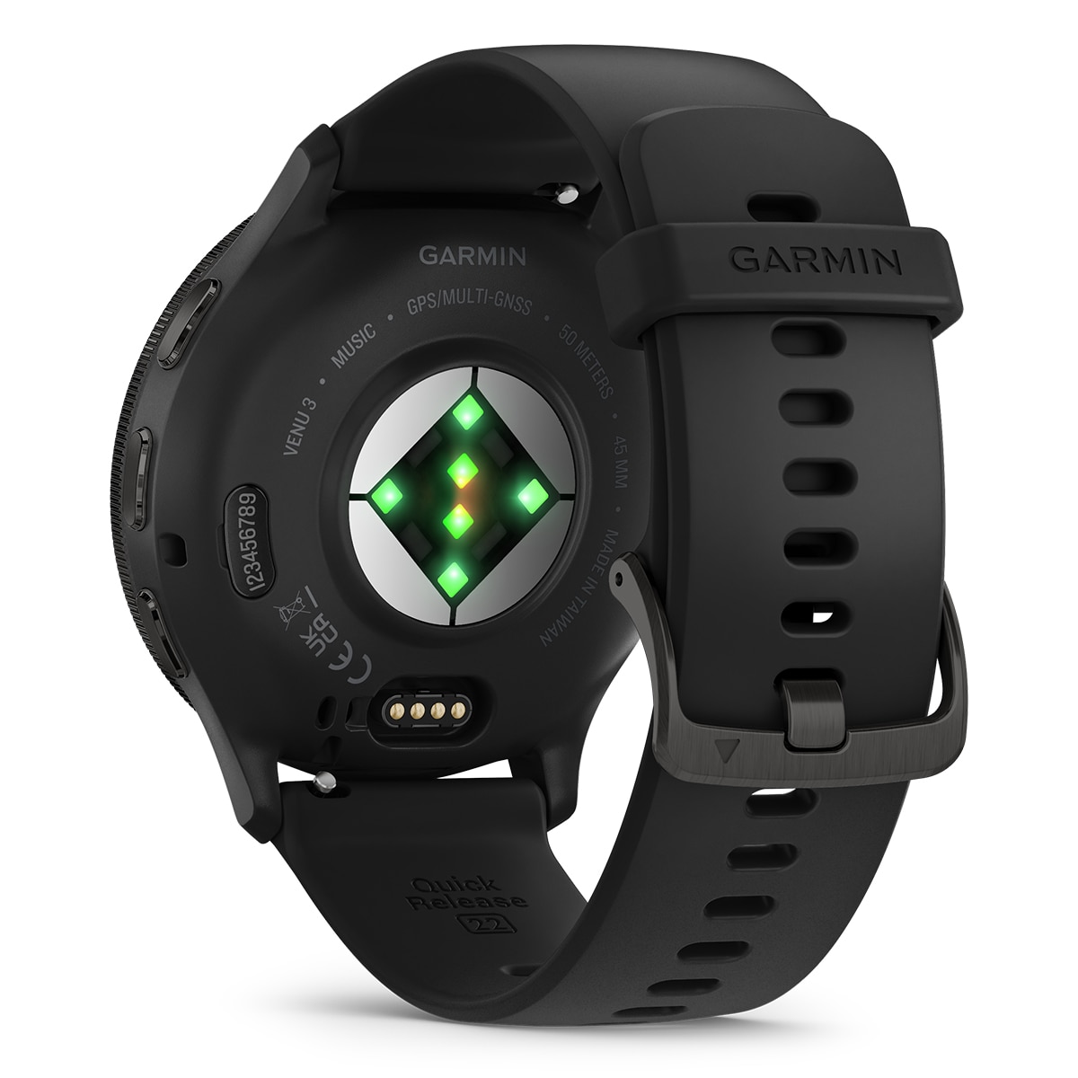 Garmin Venu 3 negro (45mm) Smartwatch Negro-5