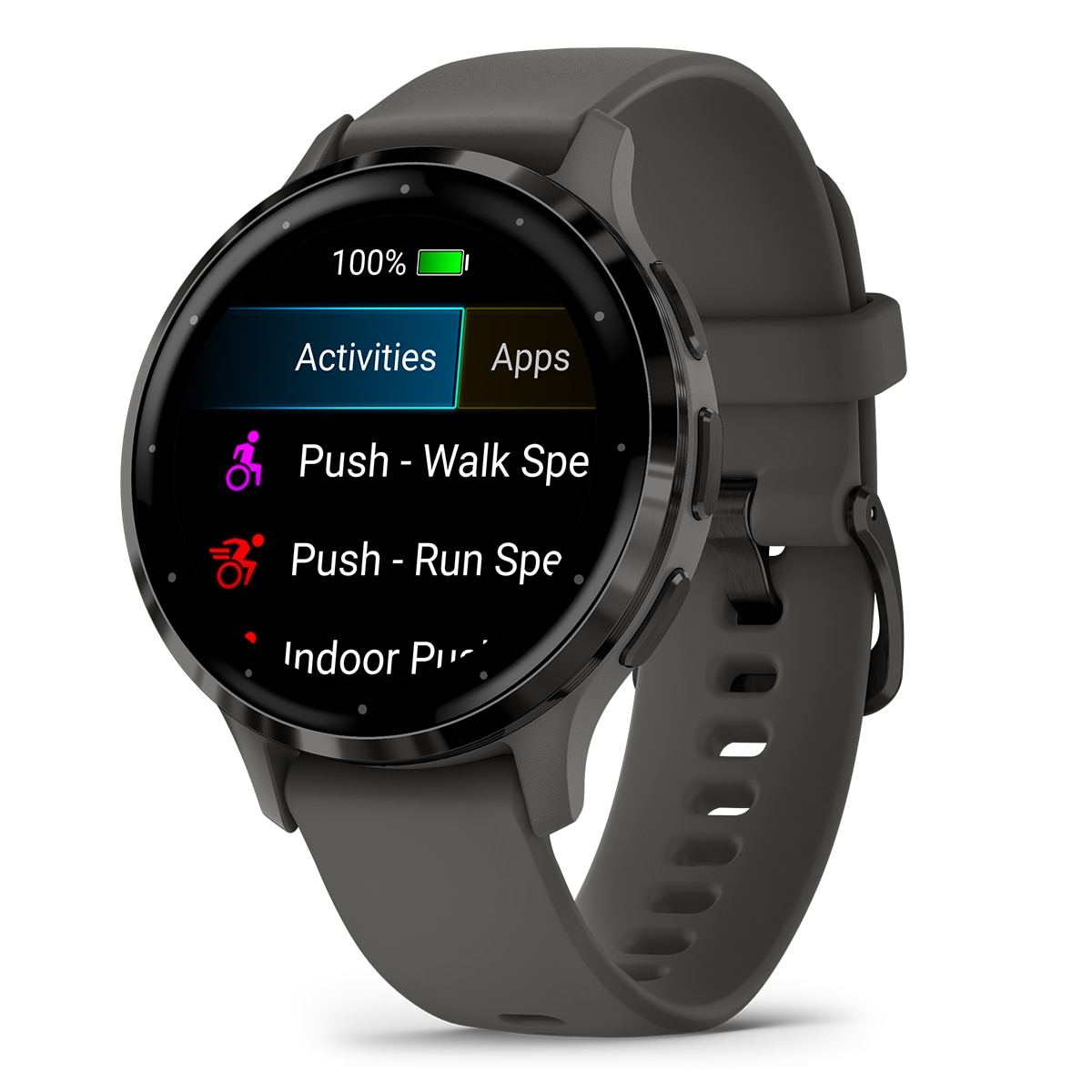 Garmin Venu 3S gris oscuro (41mm) Smartwatch Gris oscuro-3