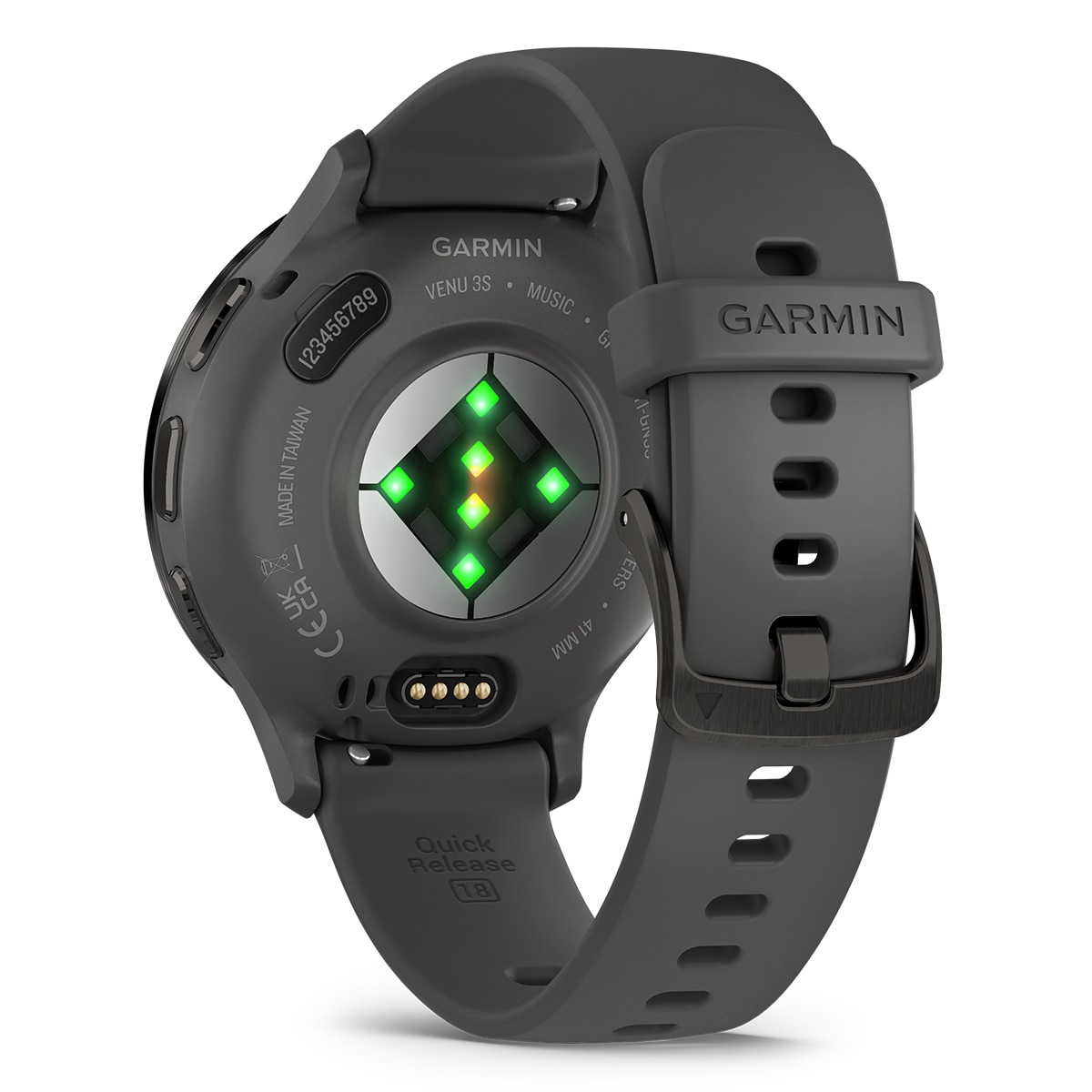 Garmin Venu 3S gris oscuro (41mm) Smartwatch Gris oscuro-5