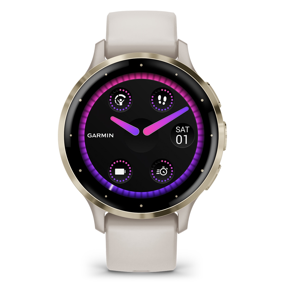 Garmin Venu 3S beige (41mm) Smartwatch Beige-2