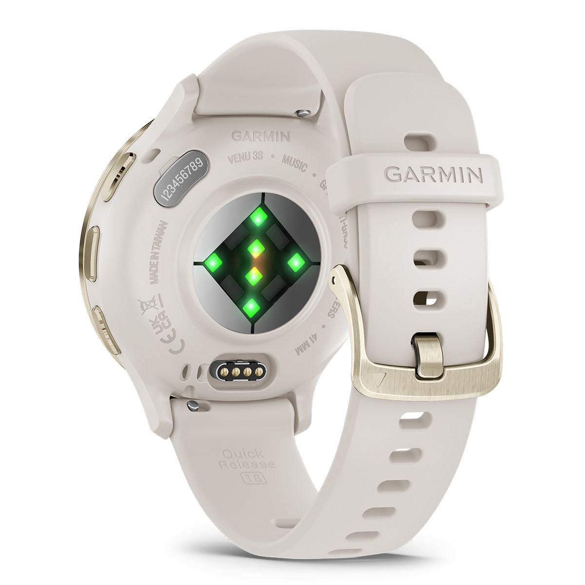 Garmin Venu 3S beige (41mm) Smartwatch Beige-5