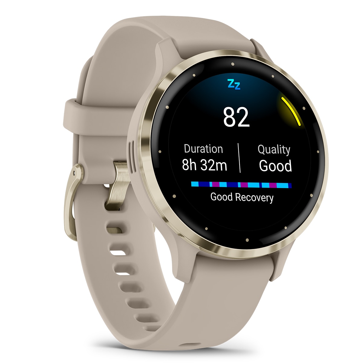 Garmin Venu 3S marrón claro (41mm) Smartwatch Marrón claro-1