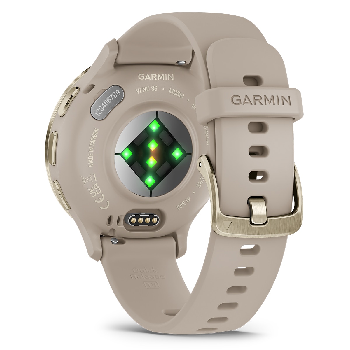 Garmin Venu 3S marrón claro (41mm) Smartwatch Marrón claro-5