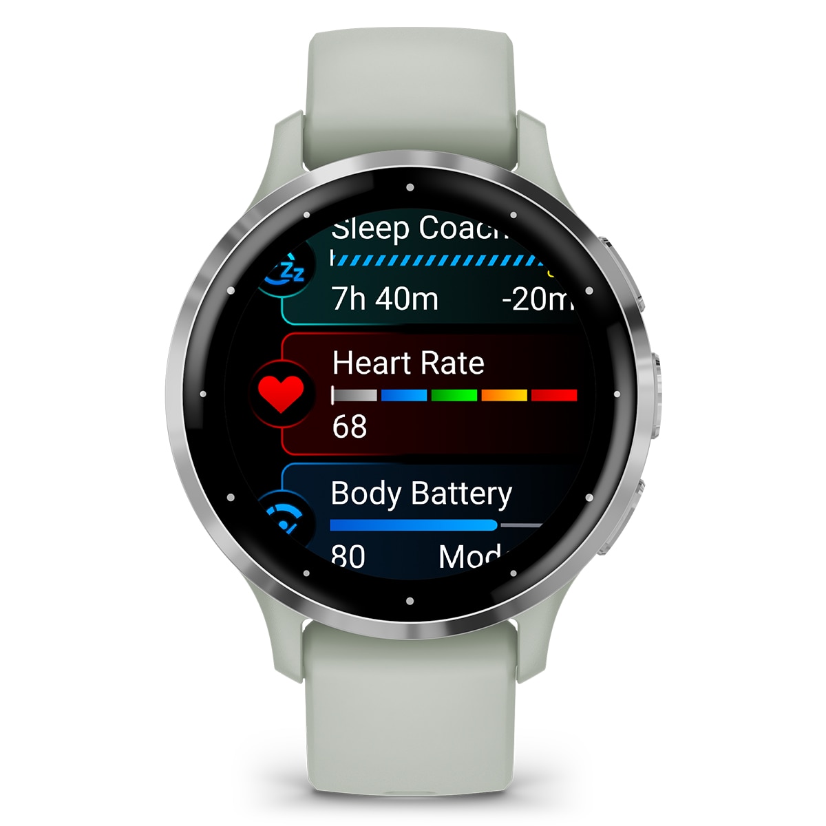 Garmin Venu 3S verde (41mm) Smartwatch Verde claro-2