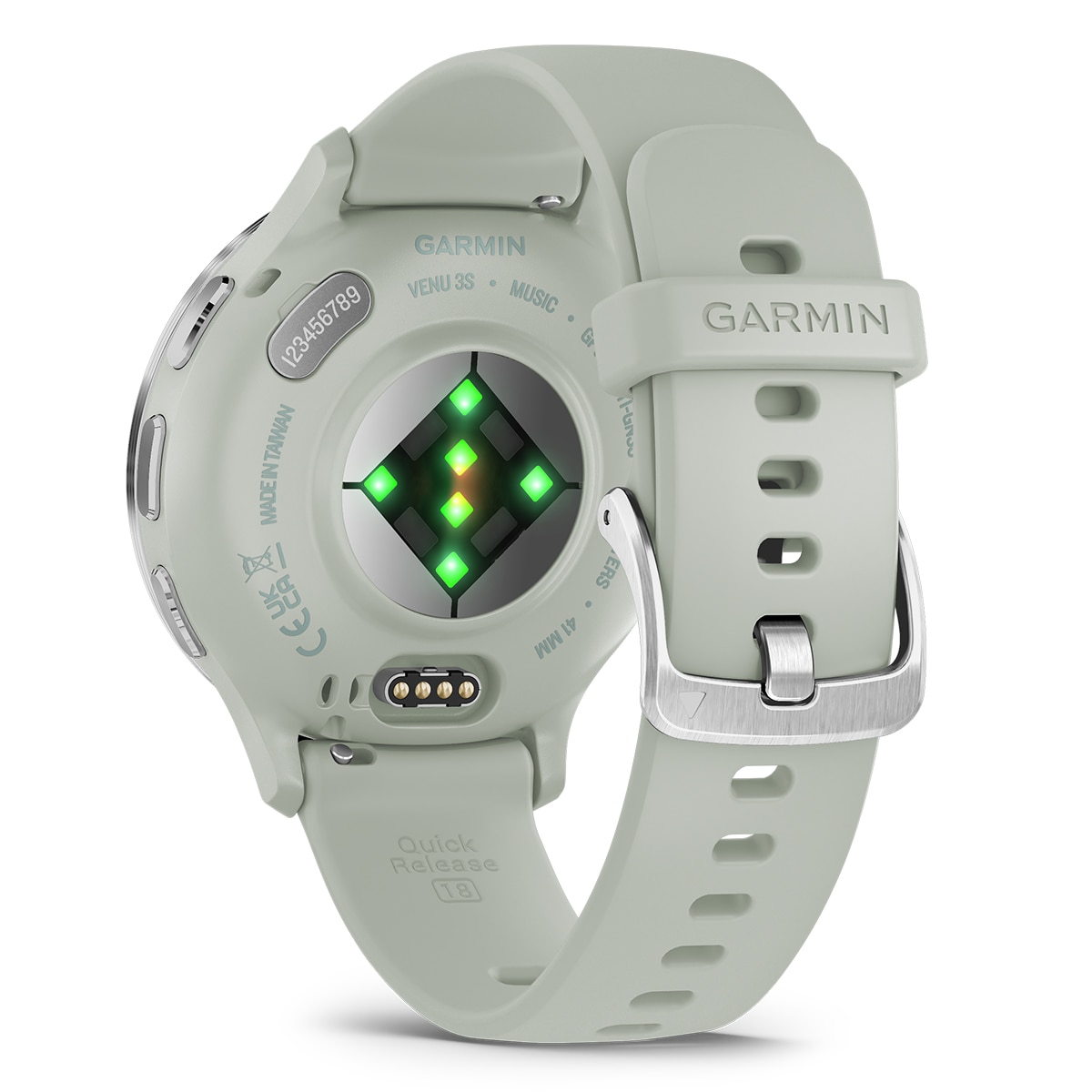 Garmin Venu 3S verde (41mm) Smartwatch Verde claro-5