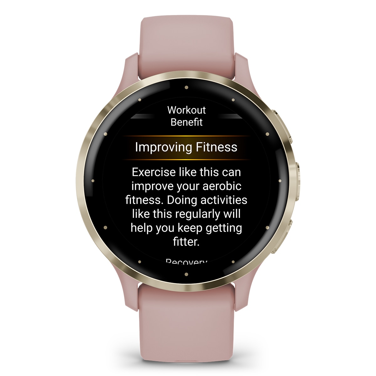 Garmin Venu 3S rosa (41mm) Smartwatch Rosa-2