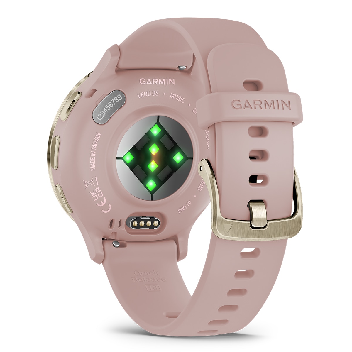 Garmin Venu 3S rosa (41mm) Smartwatch Rosa-5