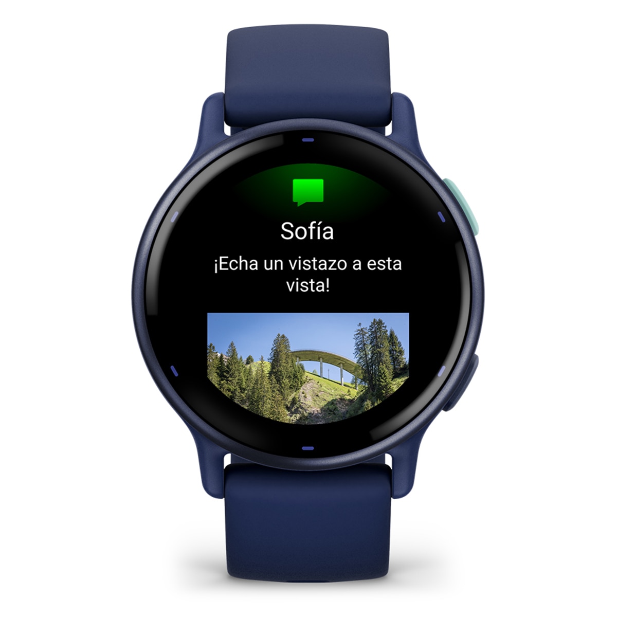 Relógio Smartwatch Garmin Vívoactive 5 - Azul Marinho Azul-marinho-7