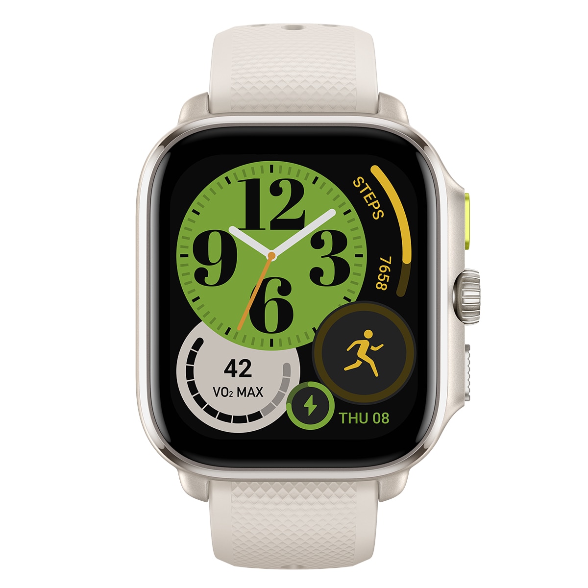 Amazfit Cheetah Square Smartwatch Gris cálido-3