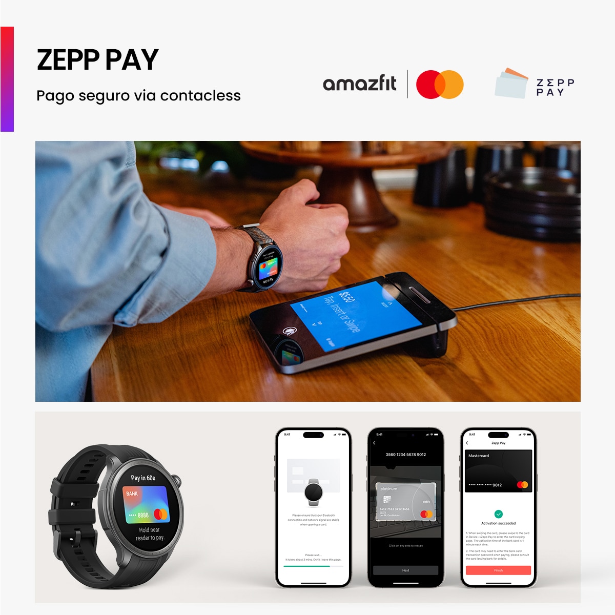 Amazfit Balance Midnight Smartwatch con Modo Carrera Hyrox Medianoche-13