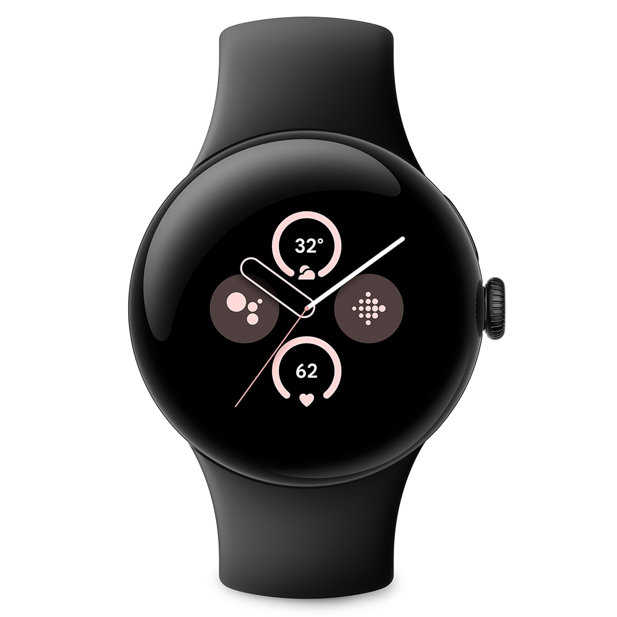 Google Pixel Watch 2 caja de aluminio color negro mate y correa deportiva color obsidiana WiFi, Bluetooth Smartwatch Obsidiana-2