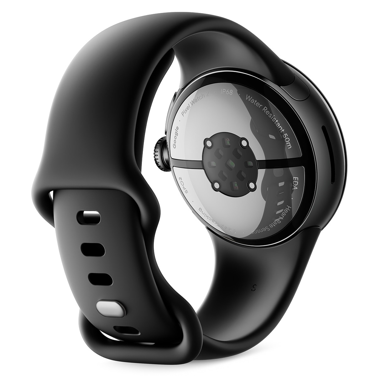Google Pixel Watch 2 caja de aluminio color negro mate y correa deportiva color obsidiana WiFi, Bluetooth Smartwatch Obsidiana-4