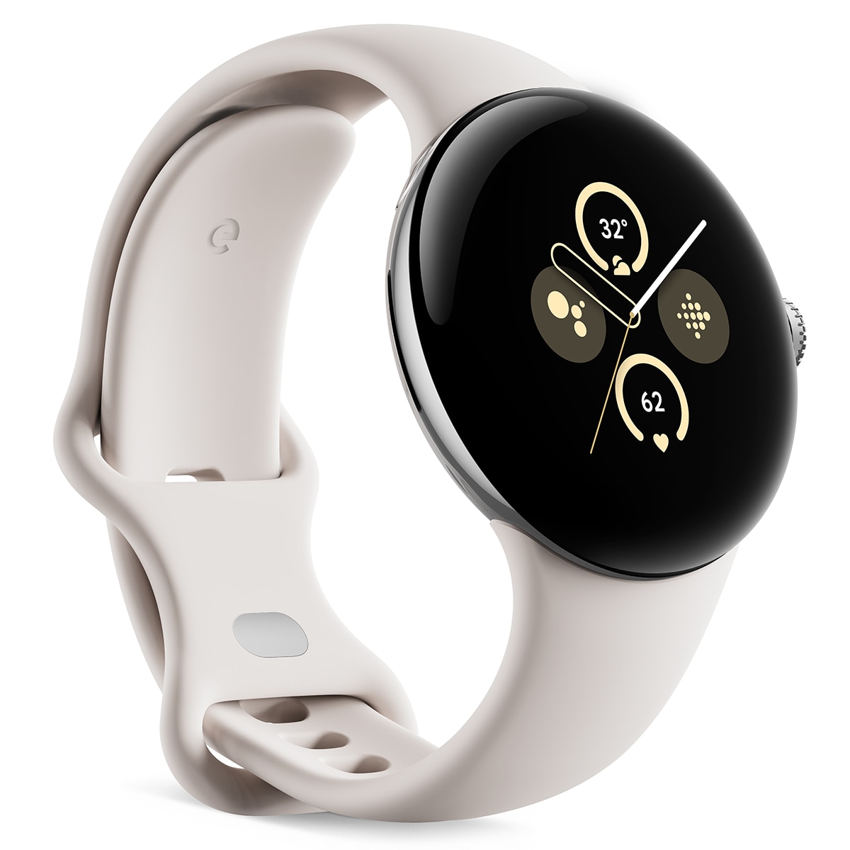 Google Pixel Watch 2 caja de aluminio color plata pulida y correa deportiva color porcelana WiFi, Bluetooth Smartwatch… — oferta en El Corte Inglés