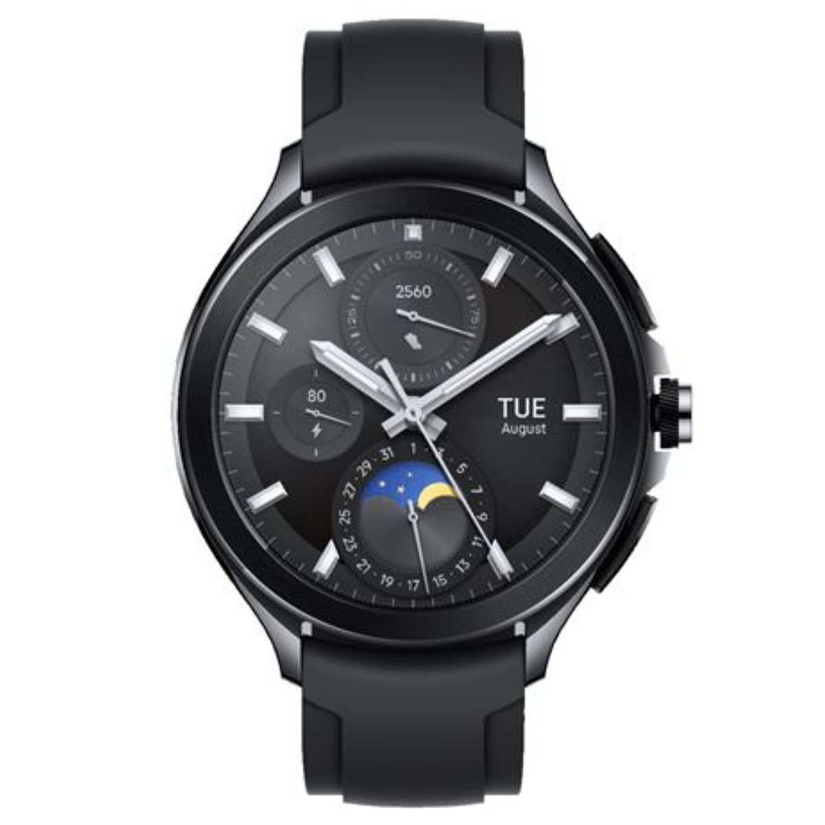 Xiaomi Watch 2 Pro 4G LTE Negro con correa de fluorocaucho negra Smartwatch Negro-2
