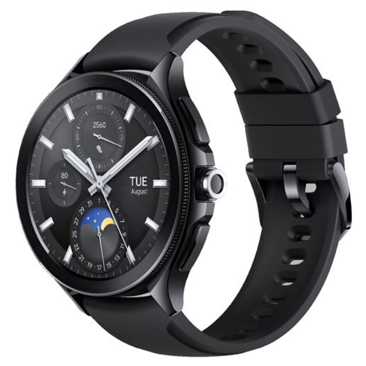 Xiaomi Watch 2 Pro 4G LTE Negro con correa de fluorocaucho negra Smartwatch Negro-3