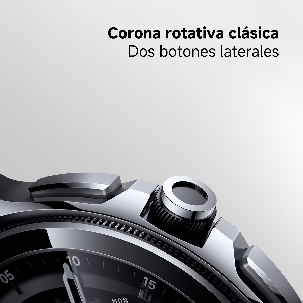 Xiaomi Watch 2 Pro 4G LTE Plata con correa de piel marrón Smartwatch Plata-5