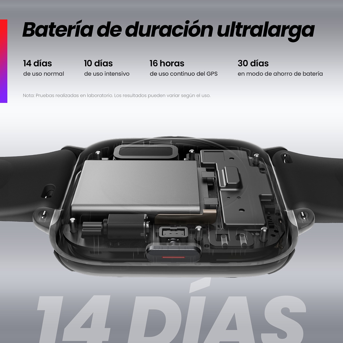 Amazfit Active Midnight Black Smartwatch Medianoche-7