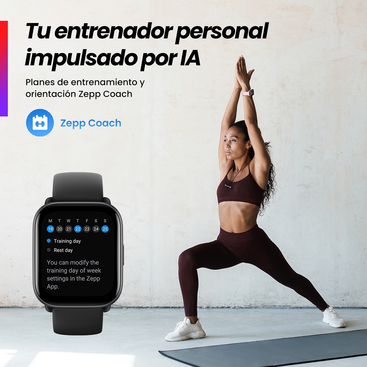 Amazfit Active Midnight Black Smartwatch Medianoche-8