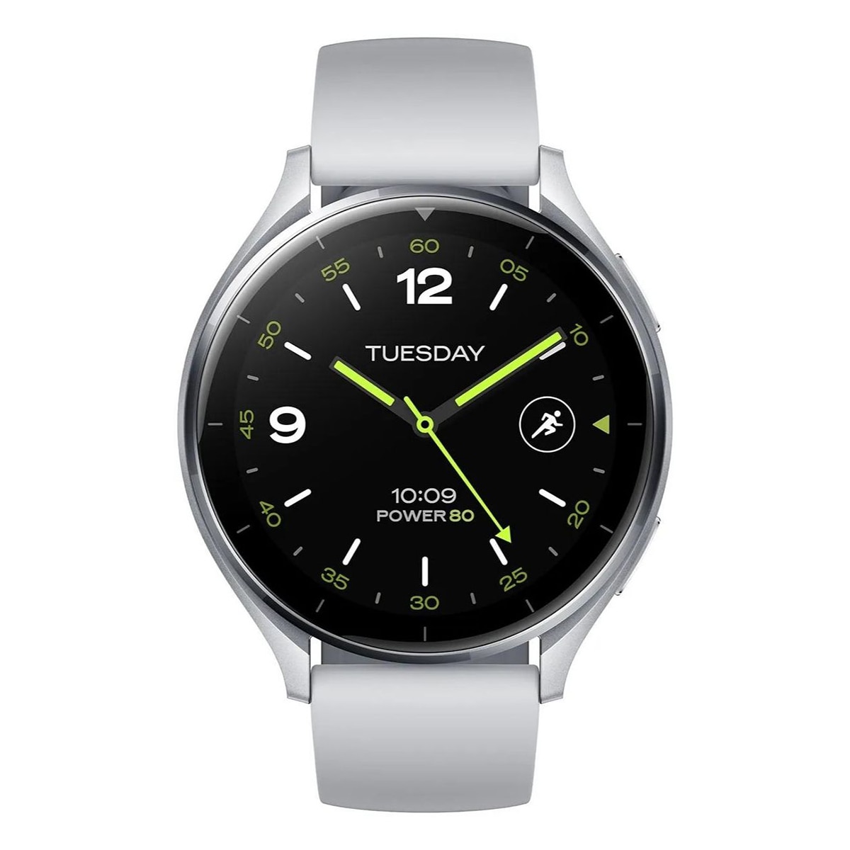 Xiaomi Watch 2 Caja plata y correa gris claro Smartwatch Plata-2