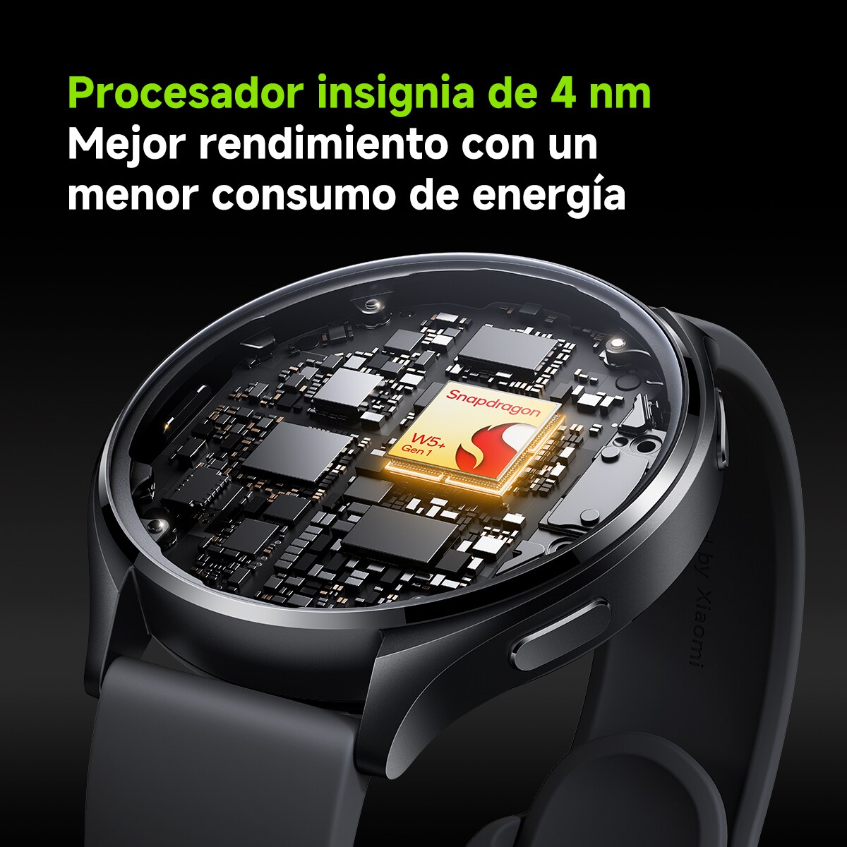 Xiaomi Watch 2 Caja plata y correa gris claro Smartwatch Plata-7