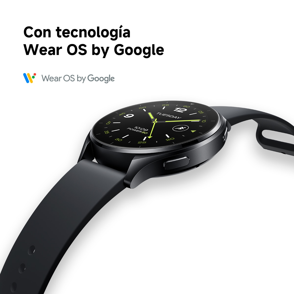 Xiaomi Watch 2 Caja plata y correa gris claro Smartwatch Plata-9
