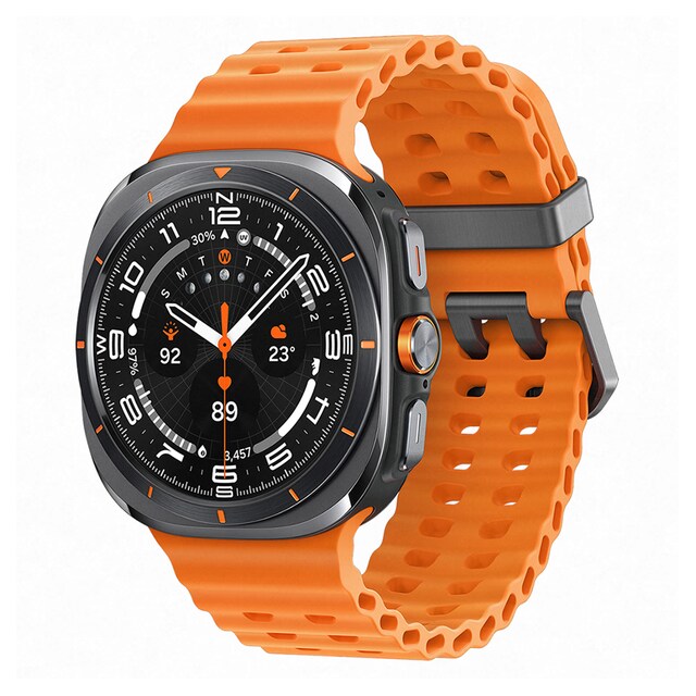 Samsung Galaxy Watch Ultra con caja Gris titanio y correa naranja LTE Smartwatch