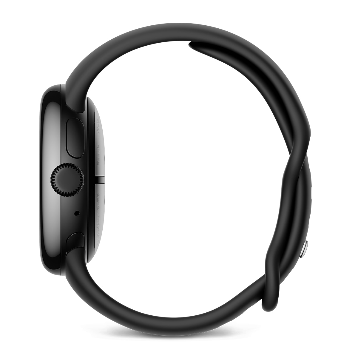 Google Pixel Watch 3 41mm, Caja de aluminio color negro mate y correa deportiva color obsidiana, Wi-Fi Smartwatch Negro-5