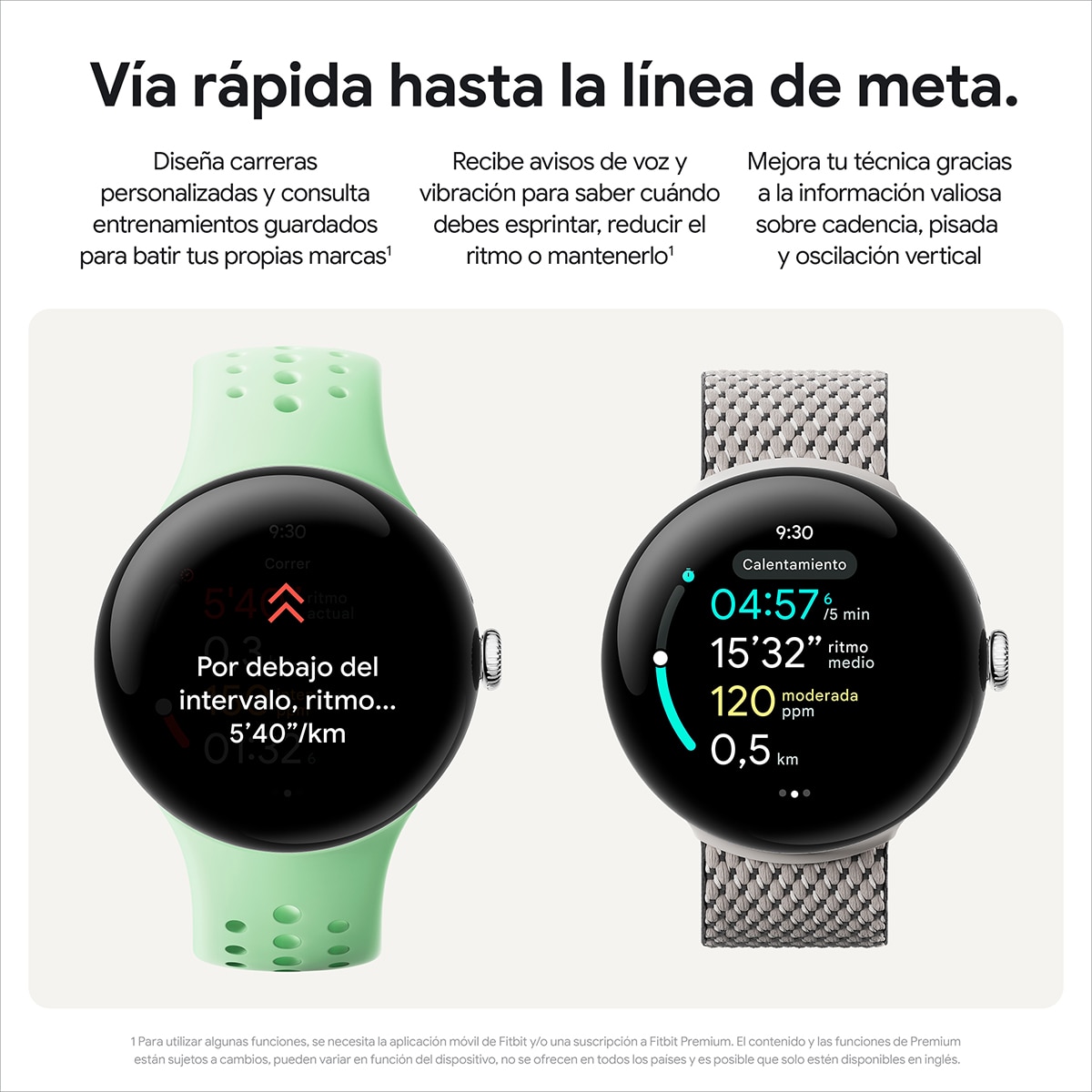 Google Pixel Watch 3 41mm, Caja de aluminio color negro mate y
