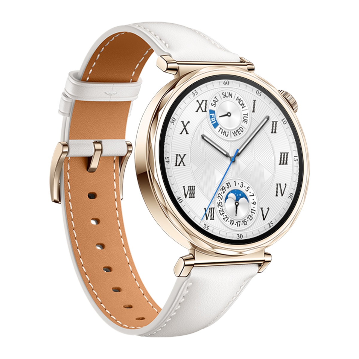 Huawei - Huawei Watch GT 5 41mm Dorado / Blanco Smartwatch.