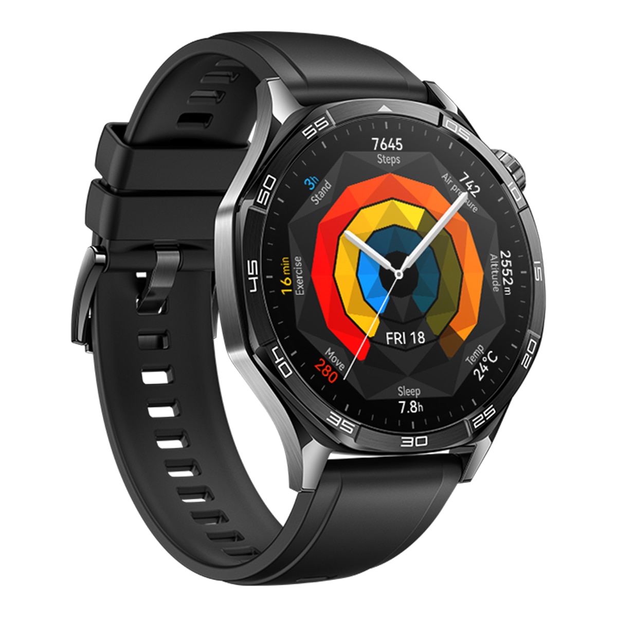 Imagem 0 de SmartWatch Huawei GT 5 46mm - Aço / Preto