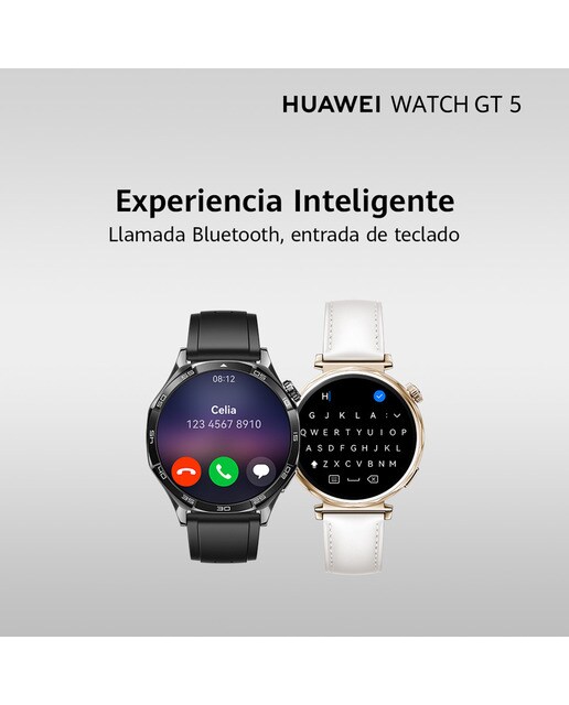 SmartWatch Huawei GT 5 46mm - Aço / Preto Aço-10