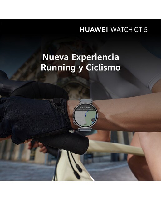 SmartWatch Huawei Watch GT 5 46mm - Aço / Azul Aço-9