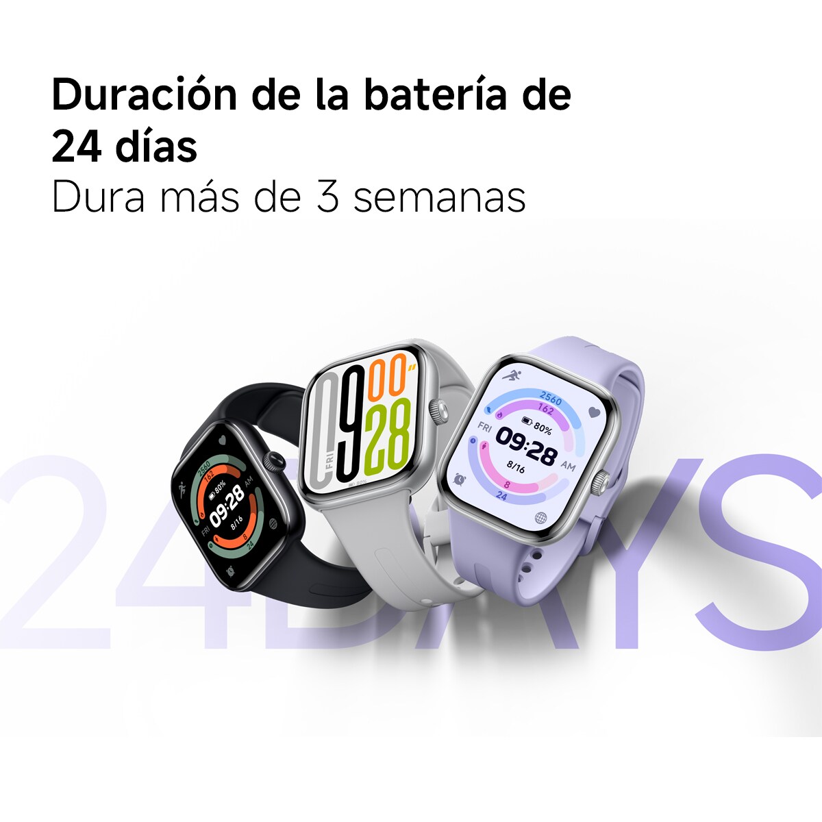 SmartWatch Xiaomi Redmi Watch 5 - Cinzento Cinzento Prateado-7