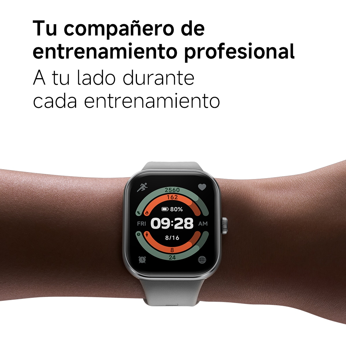 SmartWatch Xiaomi Redmi Watch 5 - Cinzento Cinzento Prateado-16