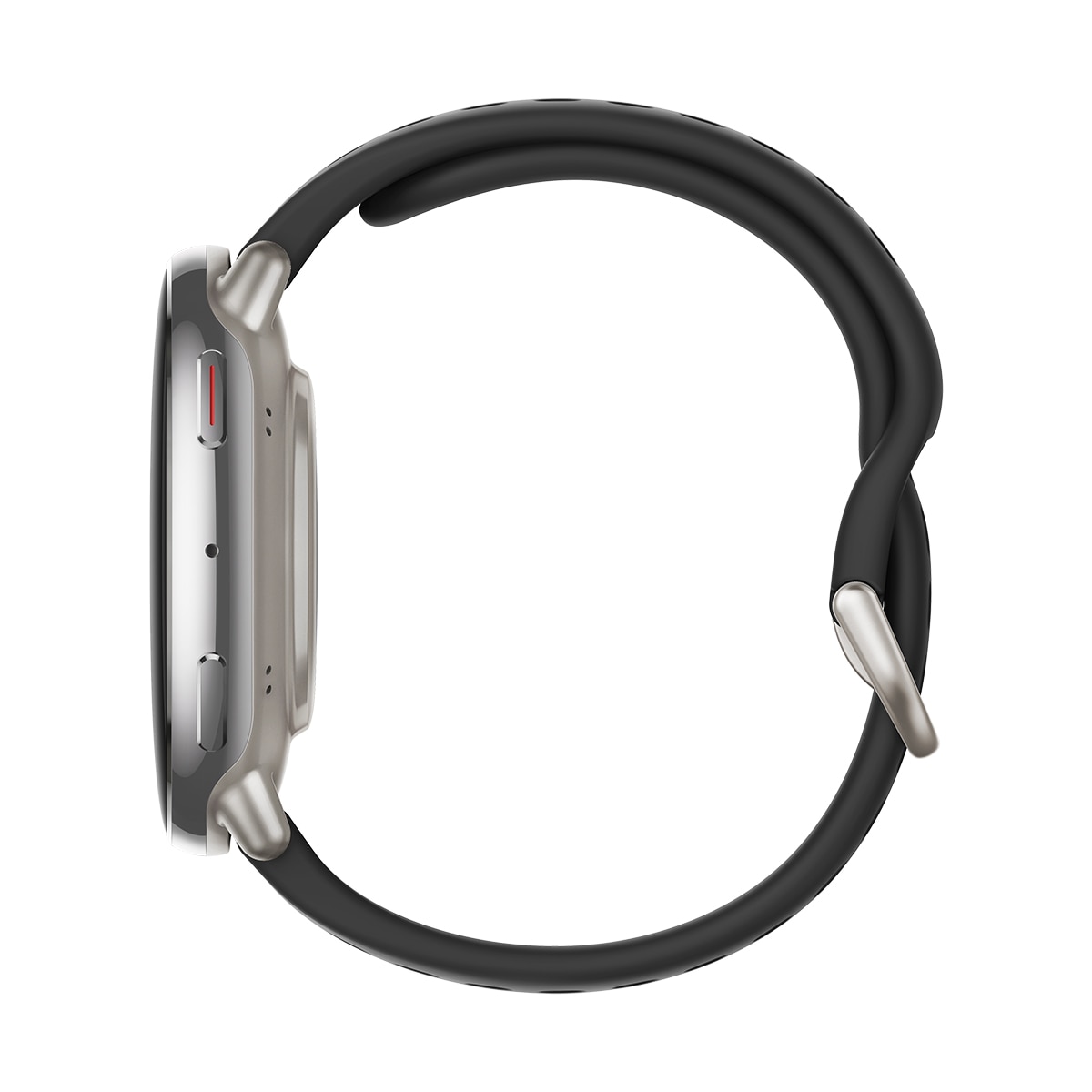 Amazfit Active 2 con correa deportiva de silicona negra Smartwatch con Modo Carrera Hyrox Negro-6