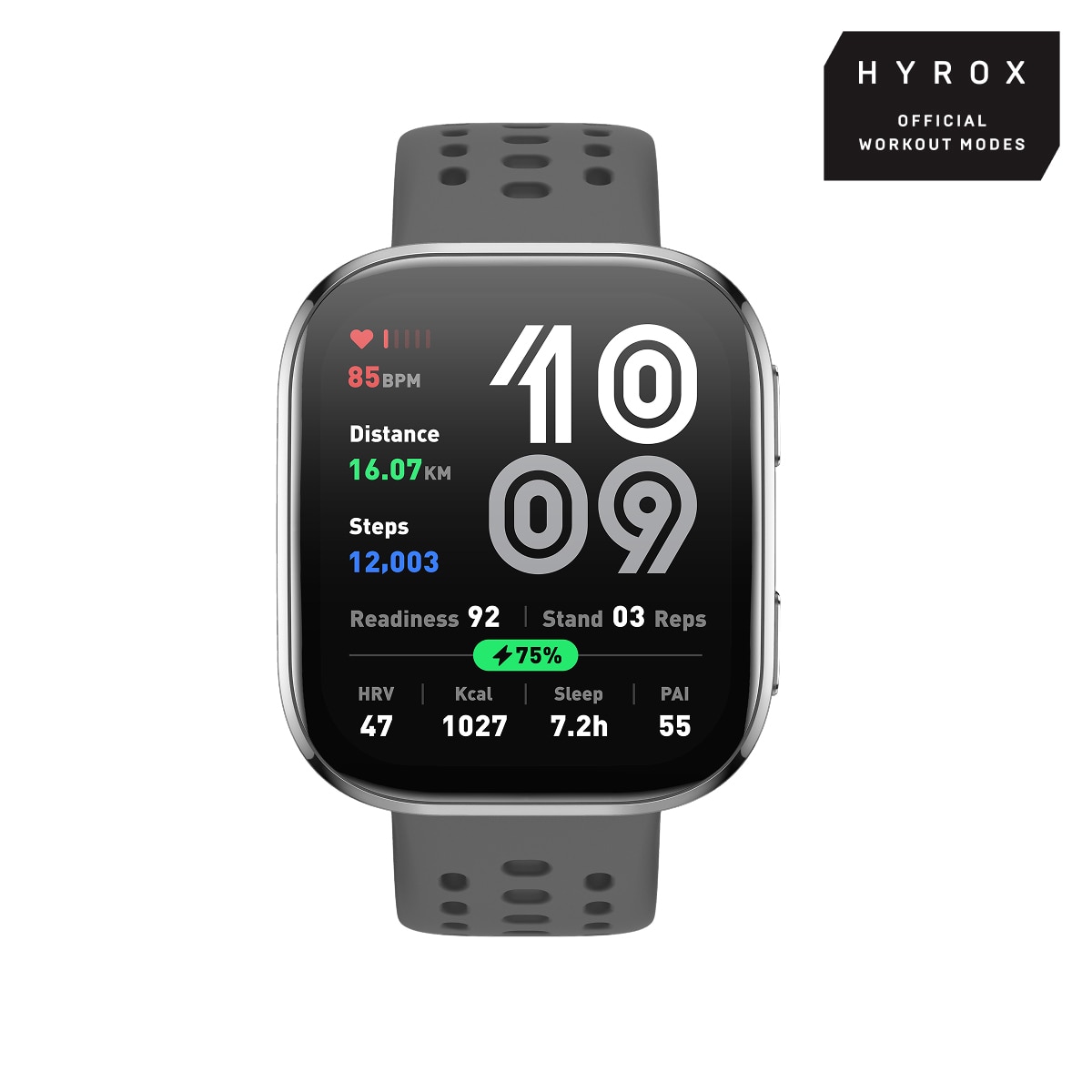 Amazfit Bip 6 Charcoal Smartwatch con Modo Carrera Hyrox Charcoal-2