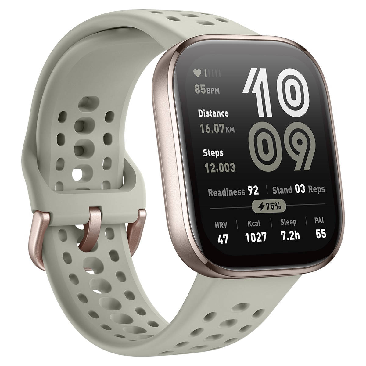 Imagen 0 de Amazfit Bip 6 Piedra Smartwatch con Modo Carrera Hyrox