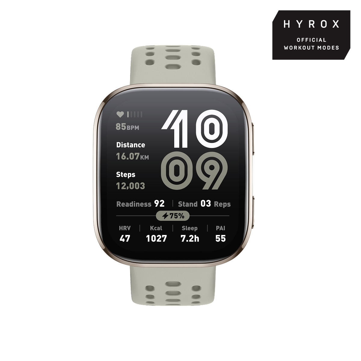 Amazfit Bip 6 Piedra Smartwatch con Modo Carrera Hyrox Piedra-2