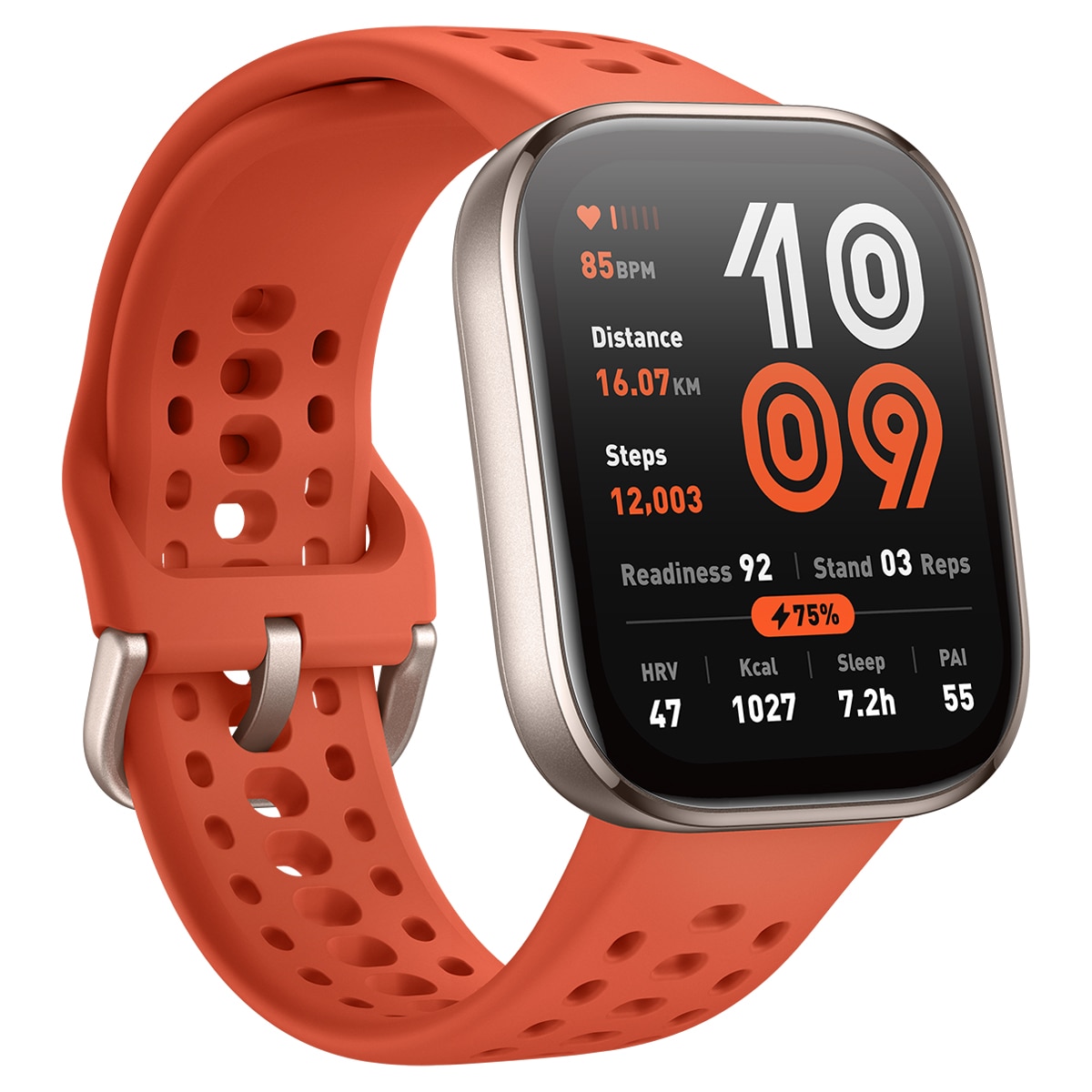 Imagen 0 de Amazfit Bip 6 Rojo Smartwatch con Modo Carrera Hyrox