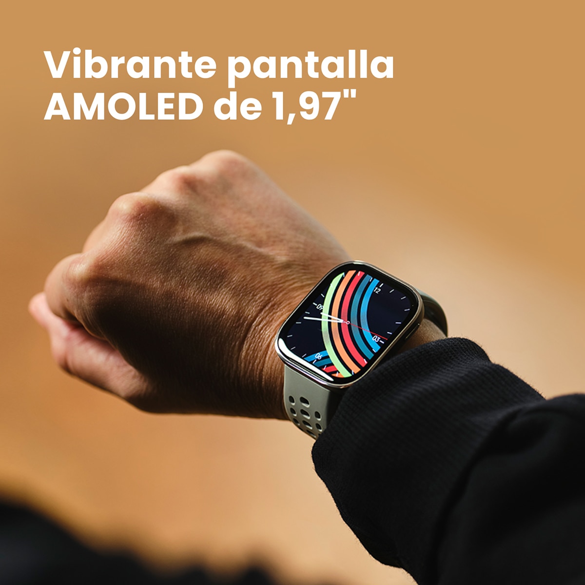 Amazfit Bip 6 Rojo Smartwatch con Modo Carrera Hyrox Rojo-4