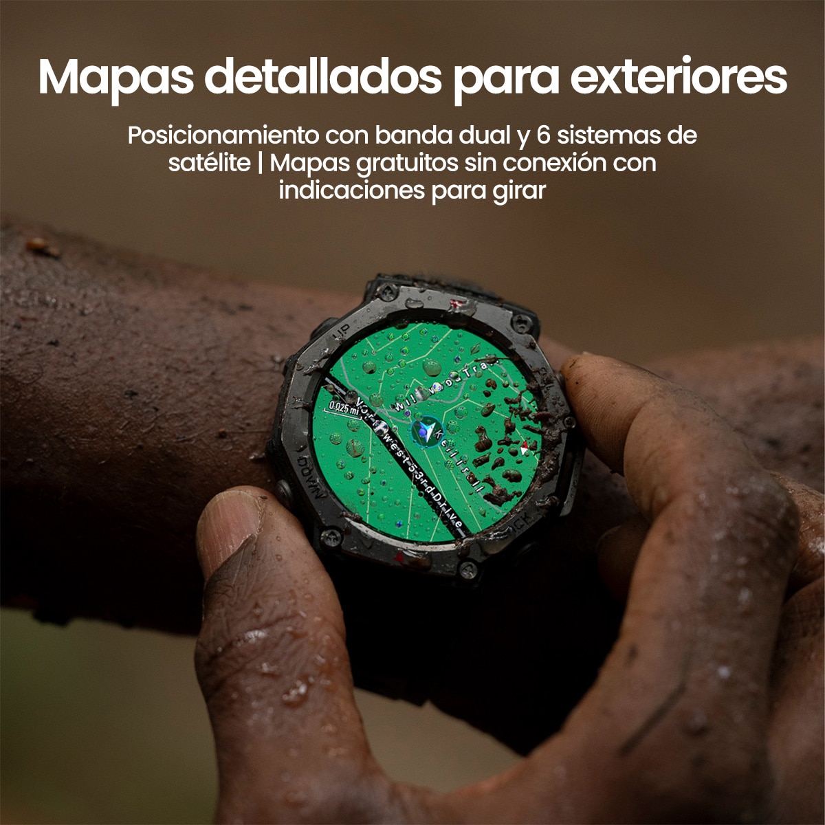 Amazfit T-Rex 3 Lava Smartwatch con modo HYROX Lava-4